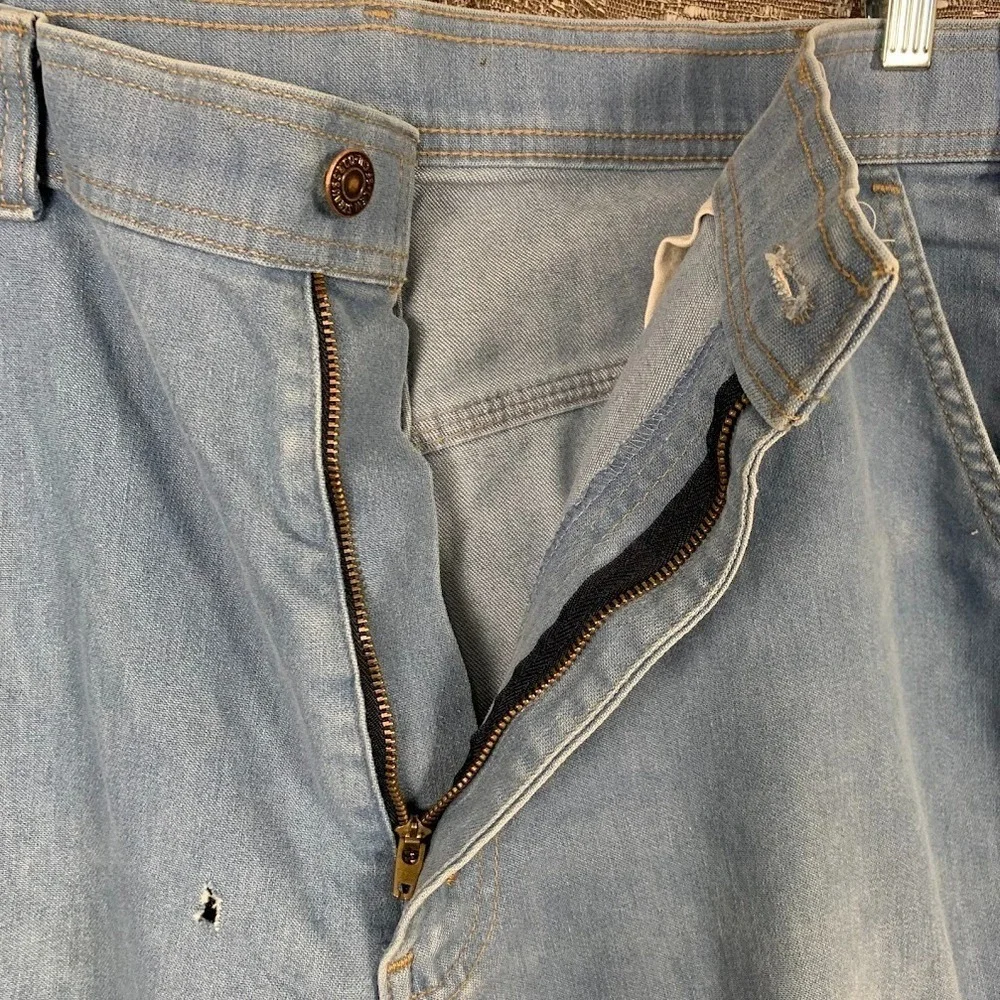 Vintage‎ Levi's Action Casuals Denim Jeans Orange Tab Men's 38x30